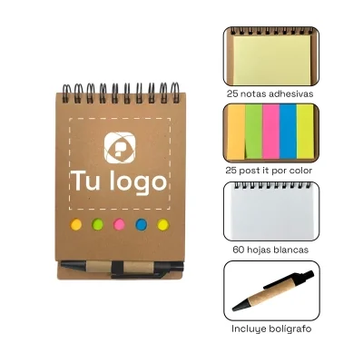 Libreta ecológica Pocket personalizado