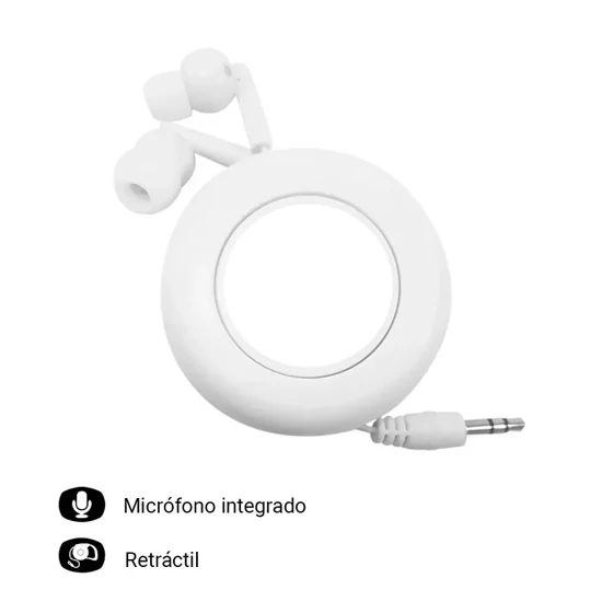 Audífonos Retráctiles de Mano Libre para Empresas