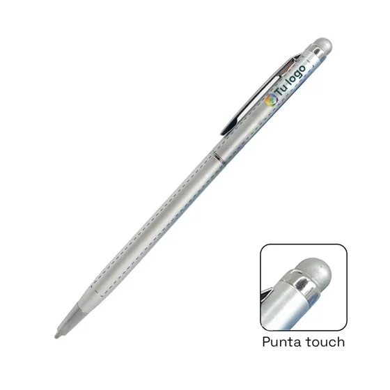 Bolígrafo Milas Touch Metálico
