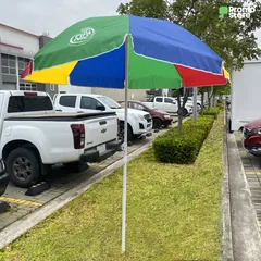 Vista previa de Parasol multicolor Keny personalizado 2