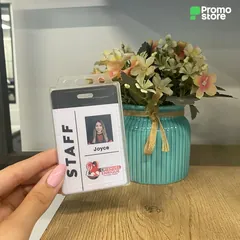 Vista previa de Portacredencial de plástico semirigido 2