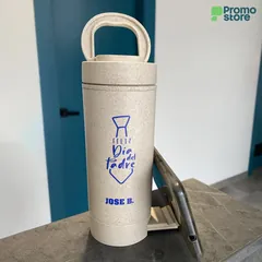 Vista previa de Mug de trigo porta celular 400ml 5