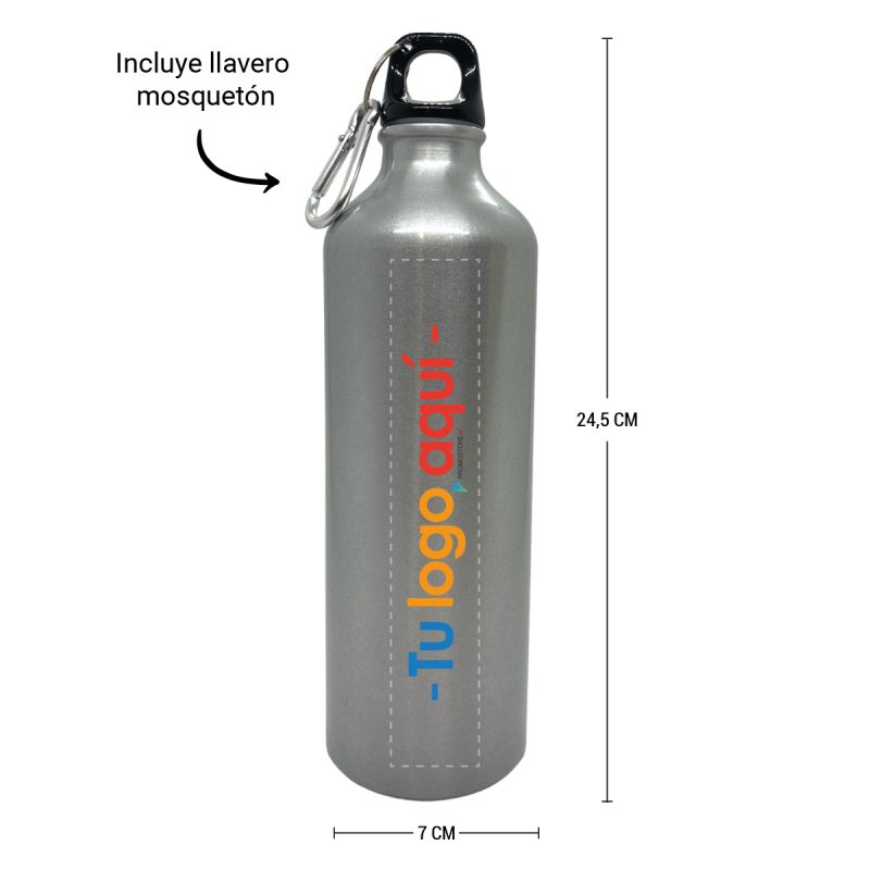 Vista previa 3 de Tomatodo Metálico Boss 750 ml personalizado