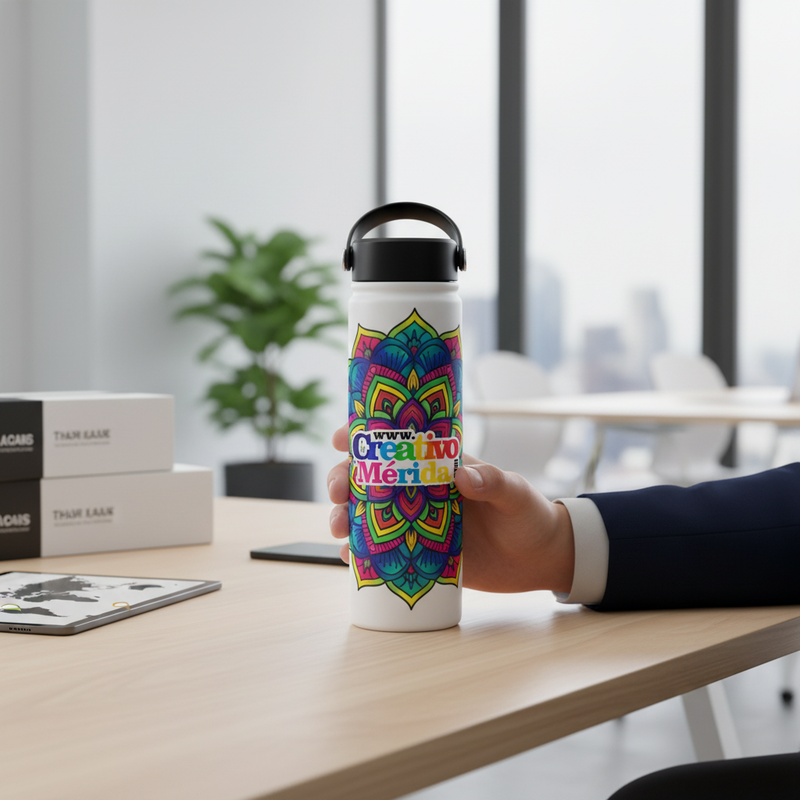 Vista previa 4 de Termo Metálico Thor 700 ml personalizado