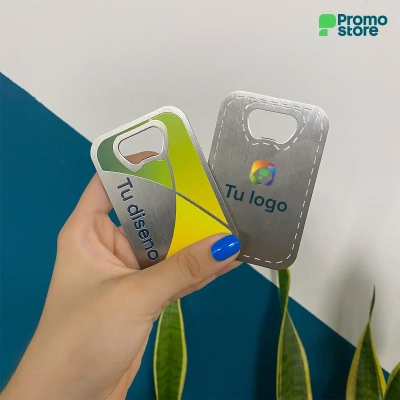 Vista previa 1 de Tarjeta destapador inox personalizado