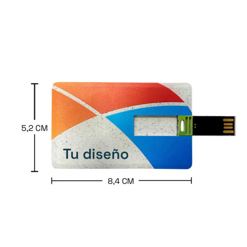 Vista previa 3 de Tarjeta Pendrive Slim eco