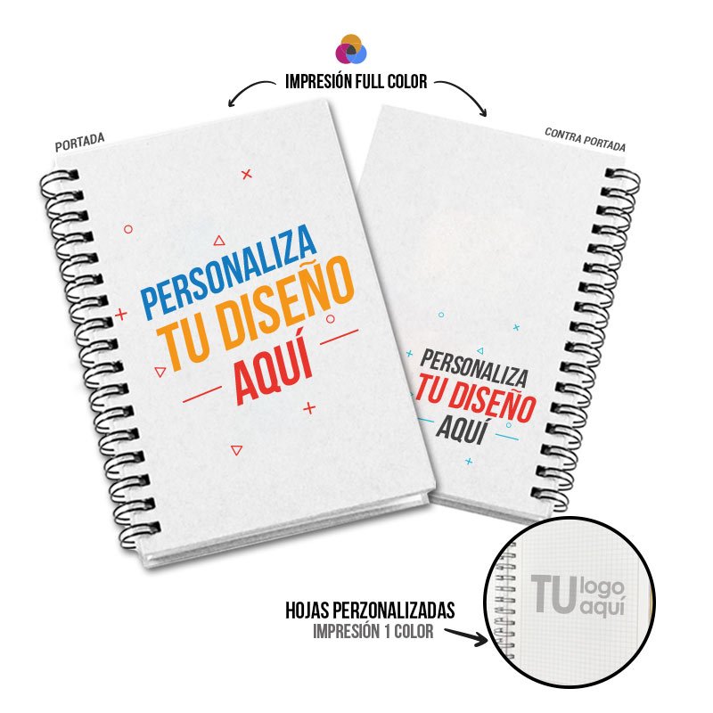 Vista previa 1 de Cuaderno anillado 14,8×21cm
