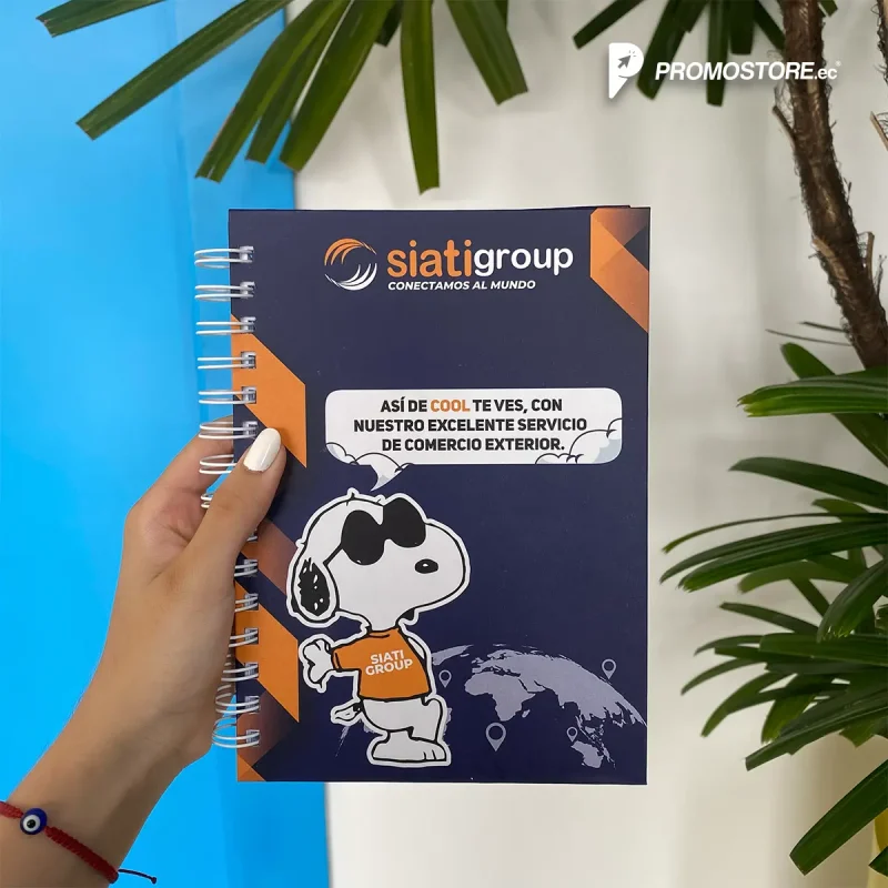 Vista previa 2 de Cuaderno anillado 14,8×21cm