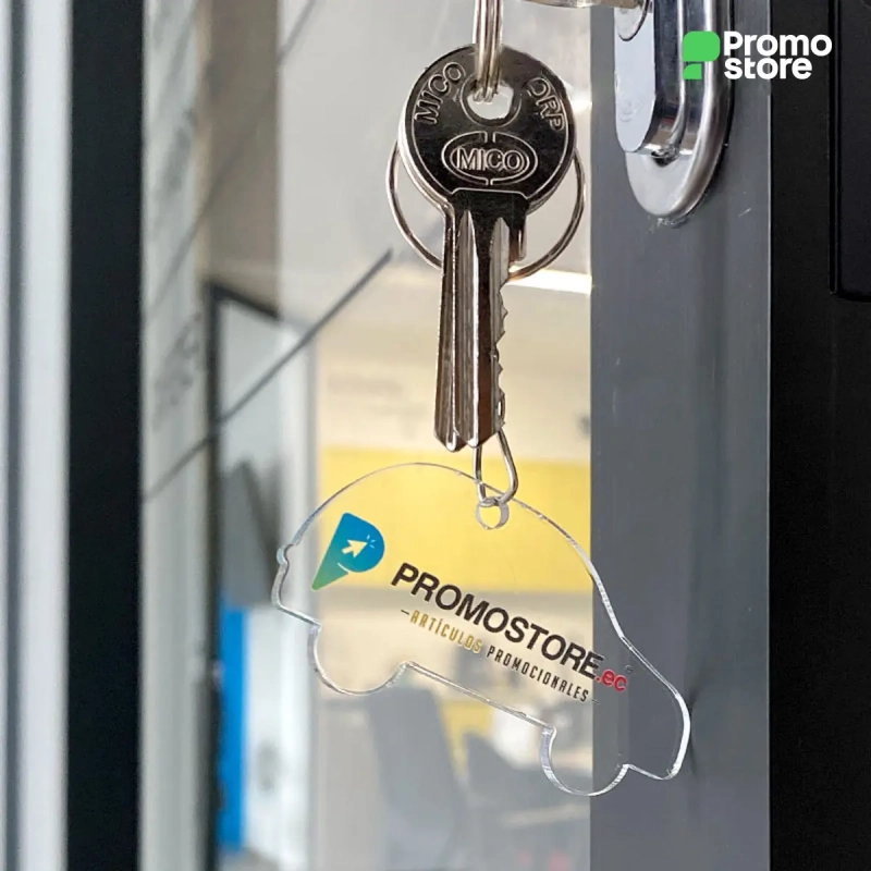 Vista previa 5 de Llavero Acrílico Carro Personalizado