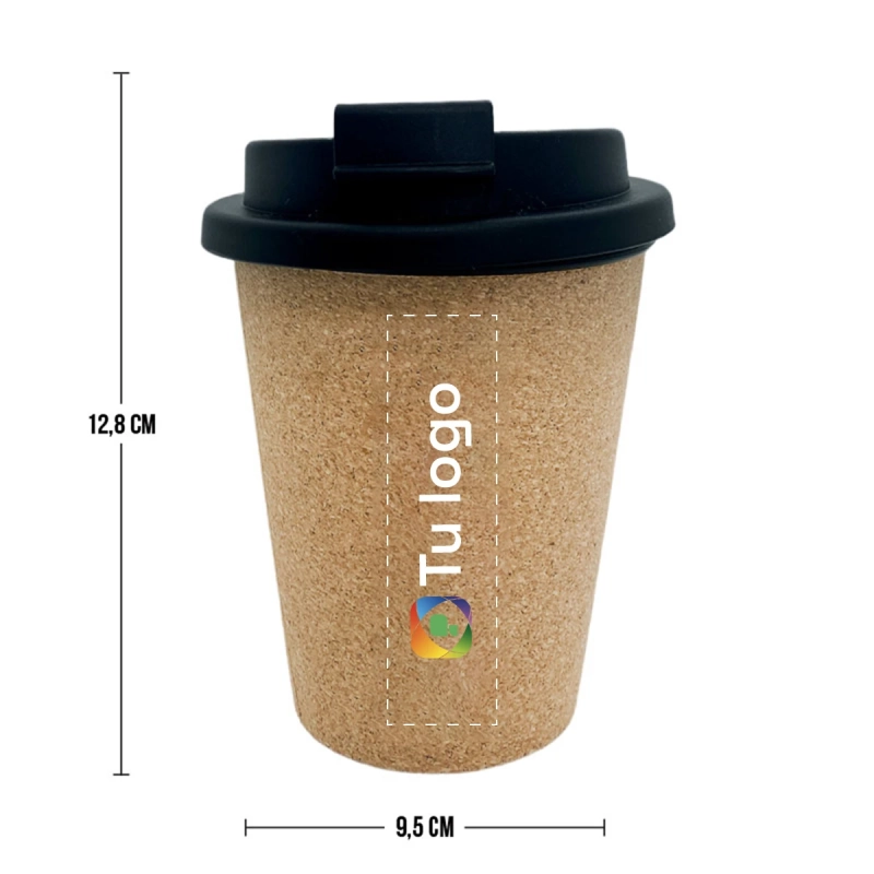 Vista previa 5 de Mug de corcho 300ml