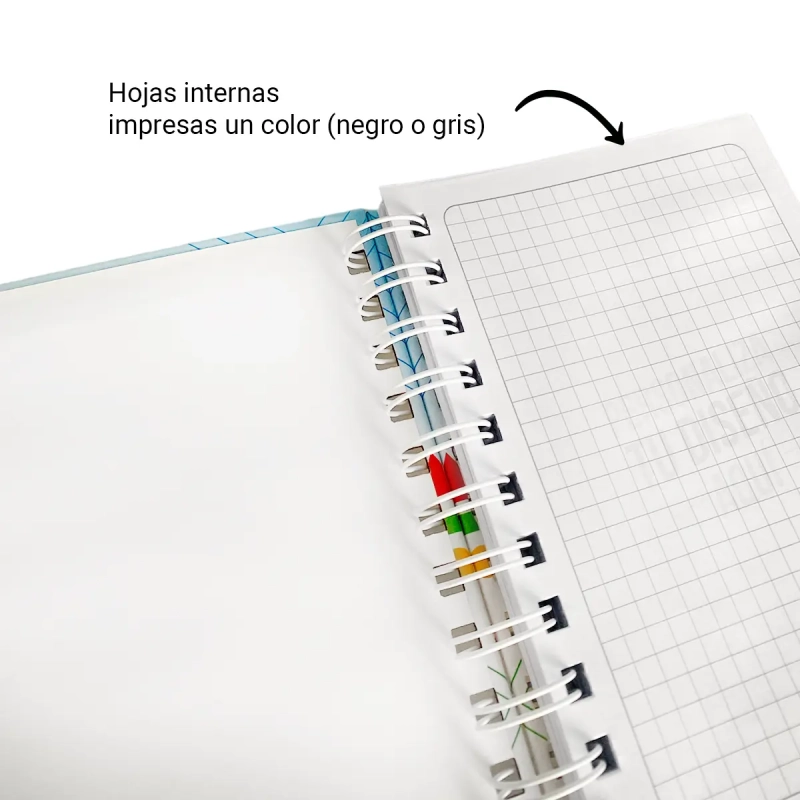 Vista previa 3 de Cuaderno mini anillado 11×15 cm