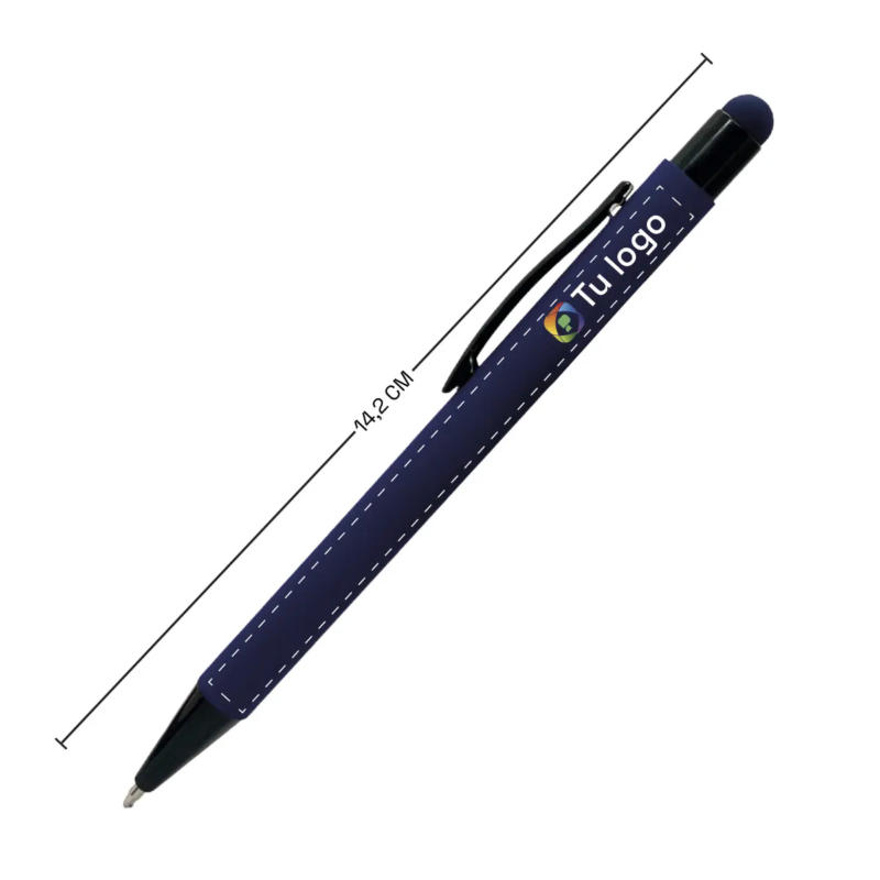 Vista previa 6 de Bolígrafo Metálico Soft Touch